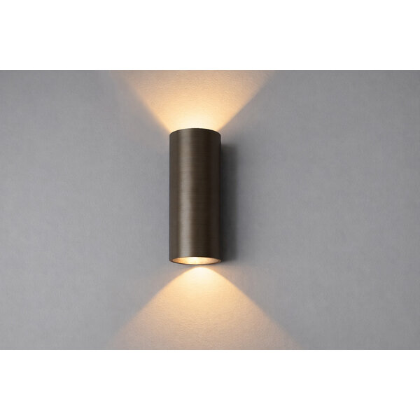 Artdelight 'Dim to Warm' dimbare in- en outdoor 2-lichts wandlamp Brody 2 met geïntegreerde LED | IP65