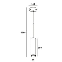 Artdelight Hanglamp Milano 150