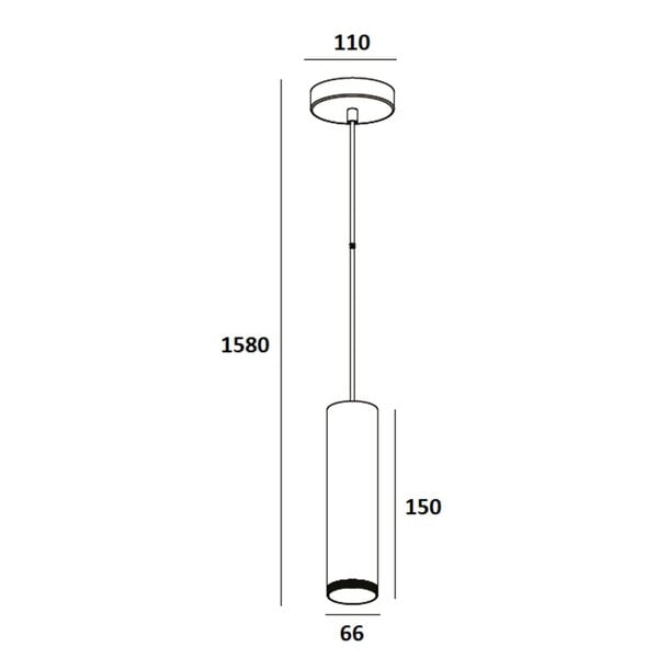 Artdelight Hanglamp Milano 150