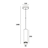 Artdelight Hanglamp Milano 250