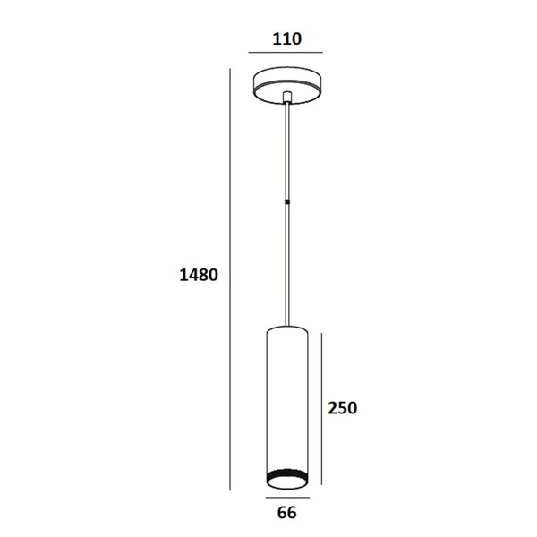 Artdelight Hanglamp Milano 250