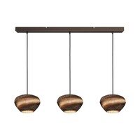 Masterlight 3-lichts hanglamp Carta Trendy | L 100 cm x B 8 cm