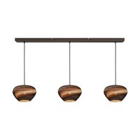 Masterlight 3-lichts hanglamp Carta Trendy | L 130 cm x B 8 cm