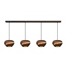 Masterlight 4-lichts hanglamp Carta Trendy