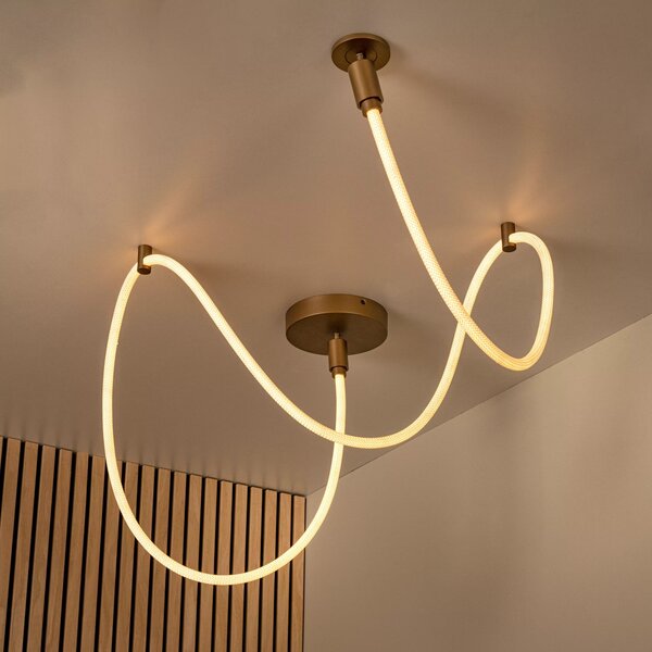 Lucide Dimbare plafondlamp Janderin met geïntegreerde LED