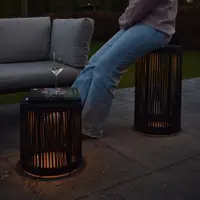 Lucide Oplaadbare, snoerloze, 3-staps dimbare vloerlamp Pingi met geïntegreerde LED