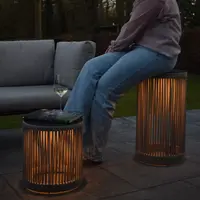 Lucide Oplaadbare, snoerloze, 3-staps dimbare vloerlamp Pingi met geïntegreerde LED