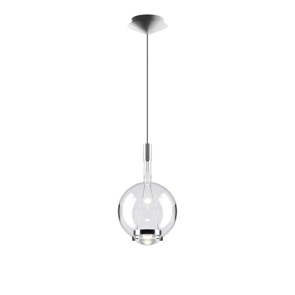 Lodes Dimbare hanglamp Sky-Fall Round Medium met geïntegreerde LED