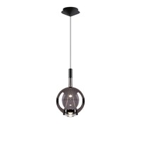 Lodes Dimbare hanglamp Sky-Fall Round Medium met geïntegreerde LED