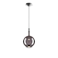 Lodes Dimbare hanglamp Sky-Fall Round Medium met geïntegreerde LED