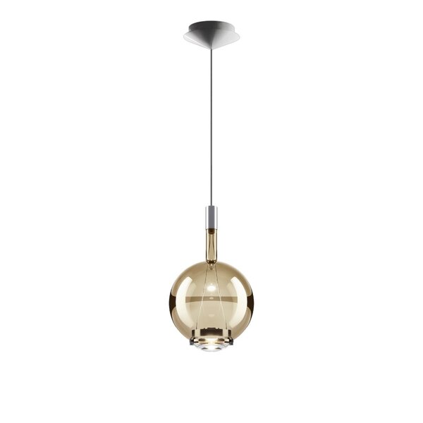 Lodes Dimbare hanglamp Sky-Fall Round Medium met geïntegreerde LED