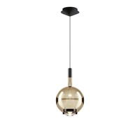 Lodes Dimbare hanglamp Sky-Fall Round Medium met geïntegreerde LED
