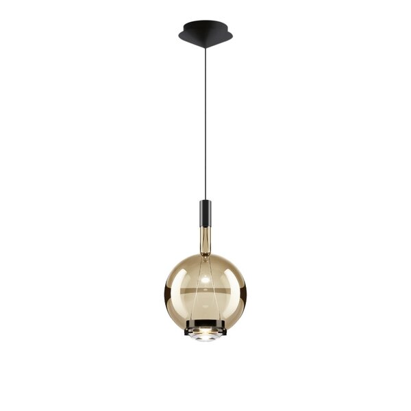 Lodes Dimbare hanglamp Sky-Fall Round Medium met geïntegreerde LED