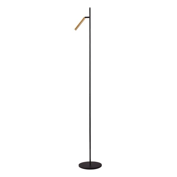 Masterlight 'Dim to Warm' dimbare 1-lichts vloerlamp Flute met geïntegreerde LED