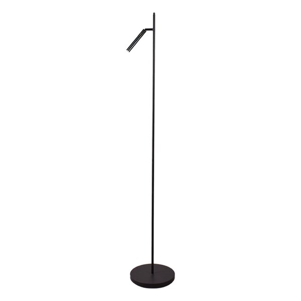 Masterlight 'Dim to Warm' dimbare 1-lichts vloerlamp Flute met geïntegreerde LED