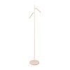 Masterlight Dimbare 2-lichts vloerlamp Flute met geïntegreerde LED