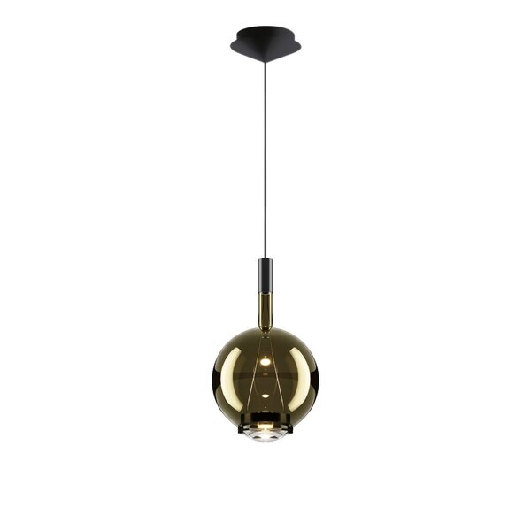 Lodes Dimbare hanglamp Sky-Fall Round Medium met geïntegreerde LED