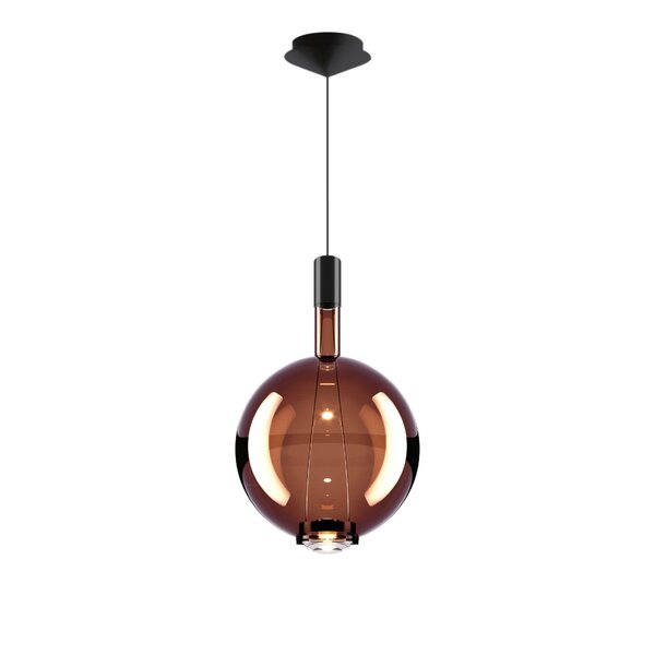 Lodes Dimbare hanglamp Sky-Fall Round Large met geïntegreerde LED