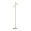 Masterlight Dimbare 2-lichts vloerlamp Flute met geïntegreerde LED