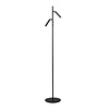 Masterlight Dimbare 2-lichts vloerlamp Flute met geïntegreerde LED