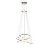 Neuhaus Pure In hoogte verstelbare en dimbare hanglamp E-Flying Rings met geïntegreerde LED | Ø 110 cm