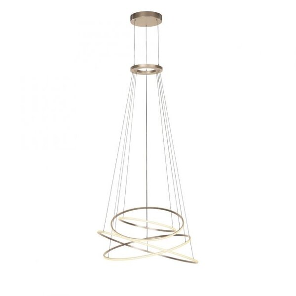 Neuhaus Pure In hoogte verstelbare en dimbare hanglamp E-Flying Rings met geïntegreerde LED | Ø 110 cm