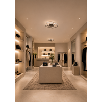 Highlight 3-staps dimbare plafondlamp Reverso met geïntegreerde LED