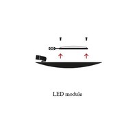 Catellani & Smith Dimbare wandlamp Lederam W1 17 met geïntegreerde LED