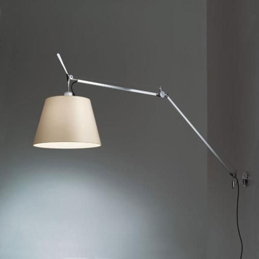 Dimbare wandlamp Tolomeo Mega Parete met geïntegreerde LED - Aluminium