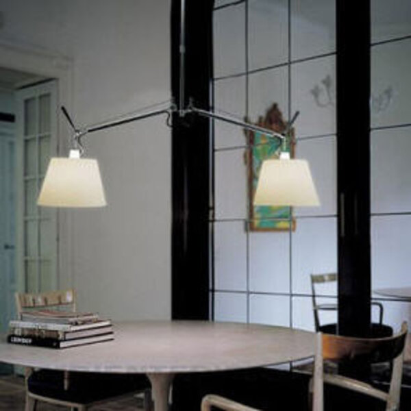 Artemide Hanglamp Tolomeo Basculante 2 Bracci Sospensione