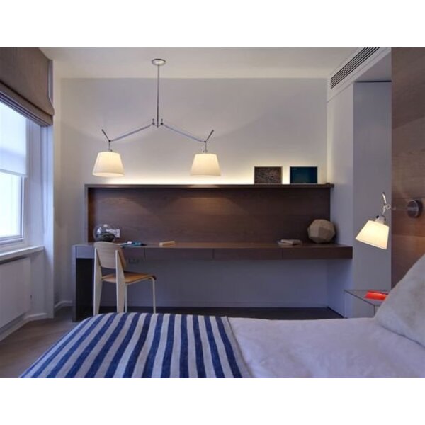 Artemide Hanglamp Tolomeo Basculante 2 Bracci Sospensione