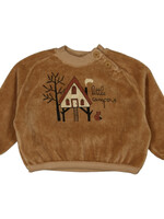 Beans Barcelona Cotton velvet sweatshirt Camper - Wallnut