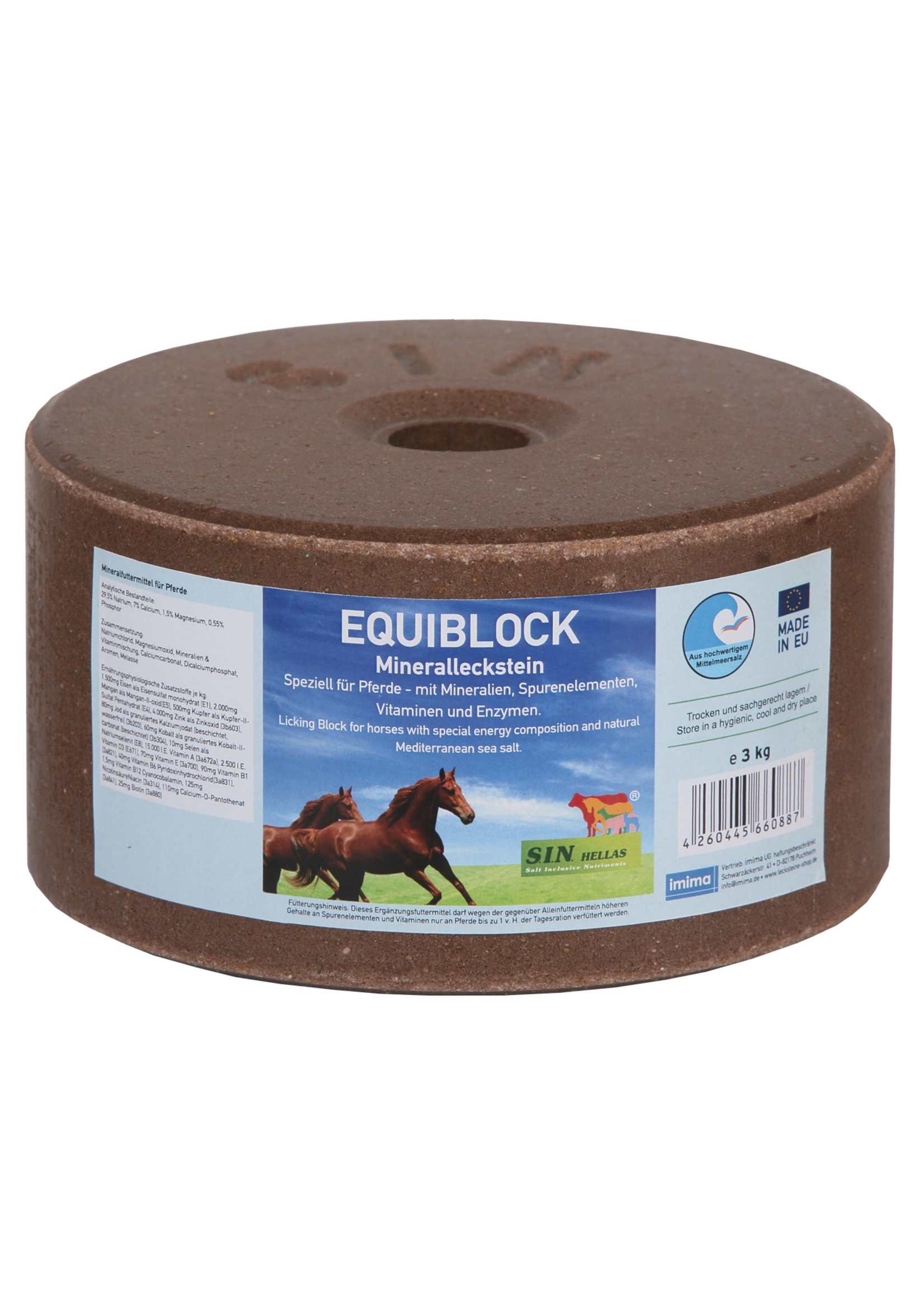 Liksteen paard Equiblock Equiblock
