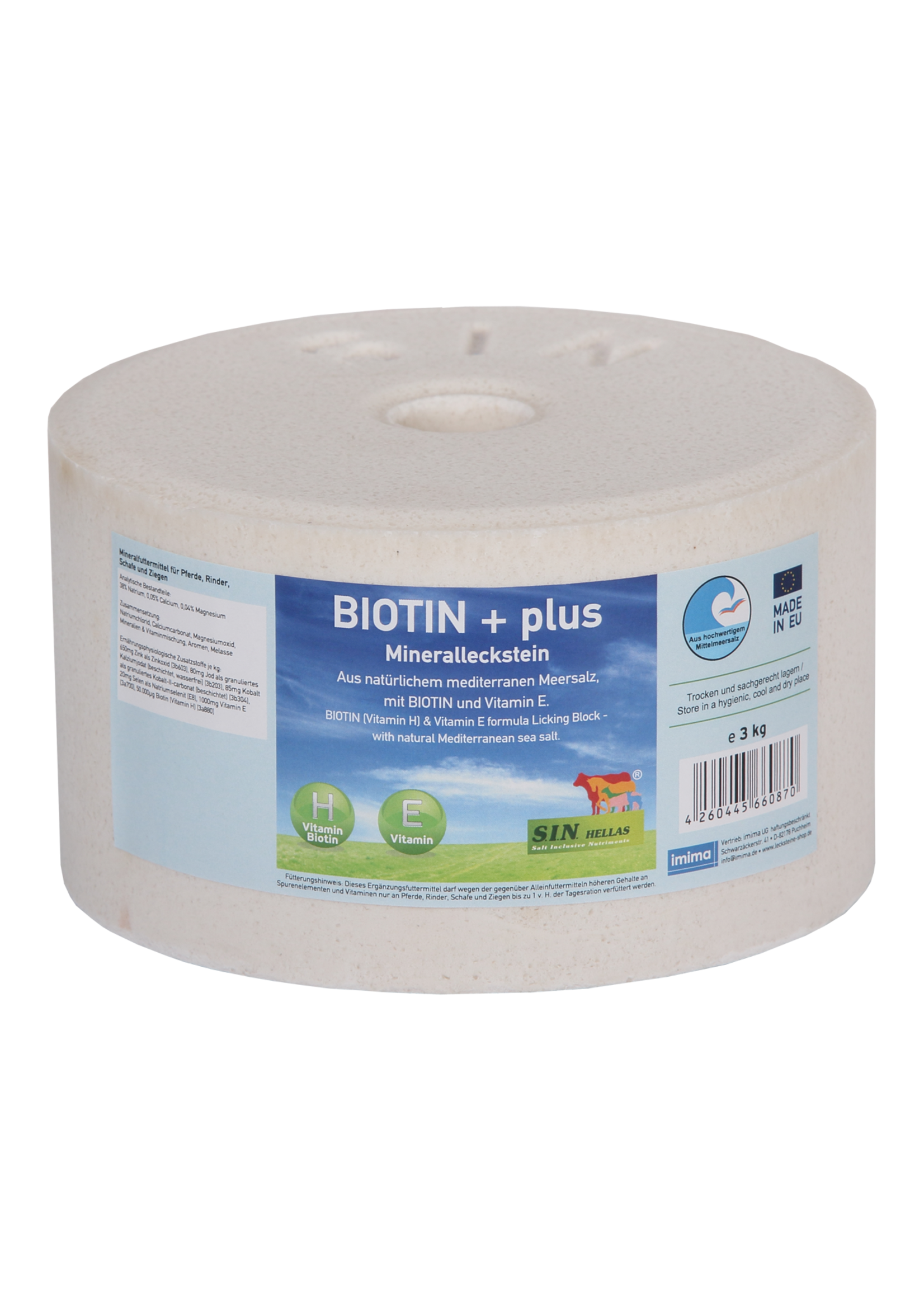 Liksteen Biotine - Biotin + plus paard
