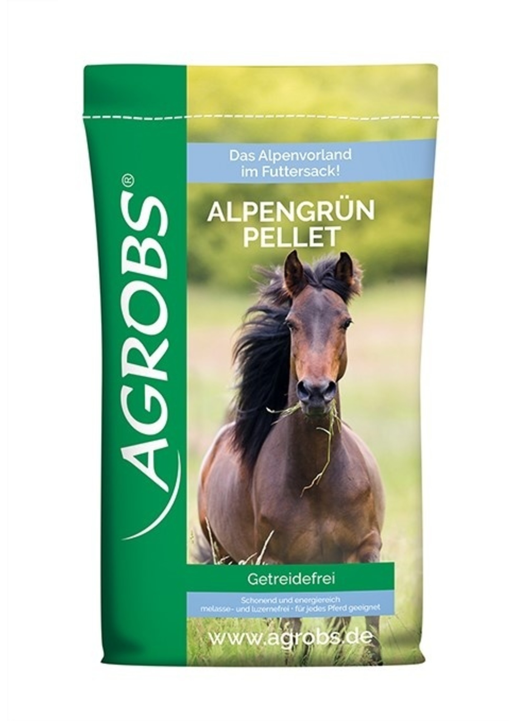 Agrobs Agrobs Alpengrun Pellet - graanvrije brokken paardenvoer