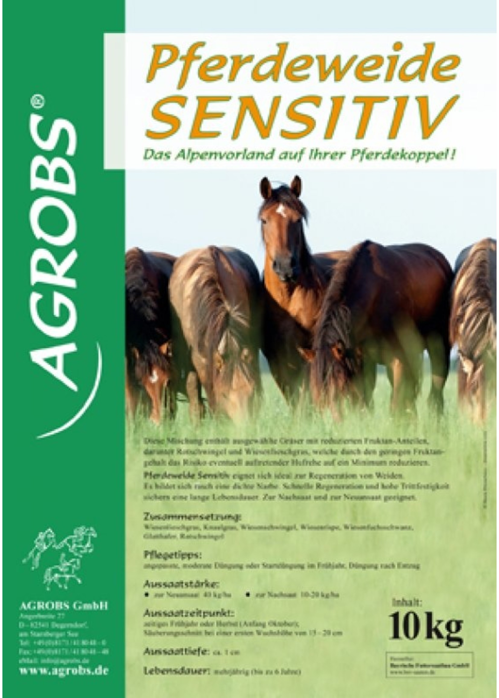 Agrobs Agrobs Pferdeweide Sensitiv graszaad