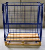Cage Container steel H1200mm folding window