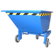 Chip Container 250L with wheels Tipper Container CW-model
