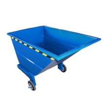 Chip Container 600L with wheels Tipper Container CW-model