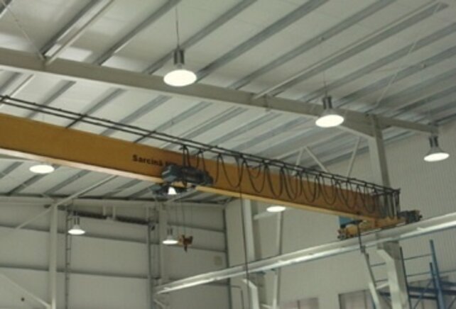 LED 100W High Bay Rond Osram Chip 11000lm 4500K IP65