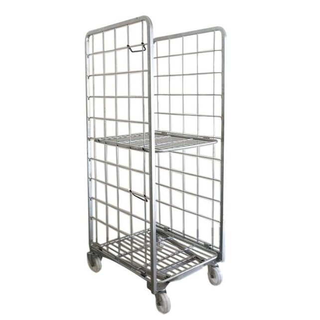 Nestable Roll Container with 2 sides