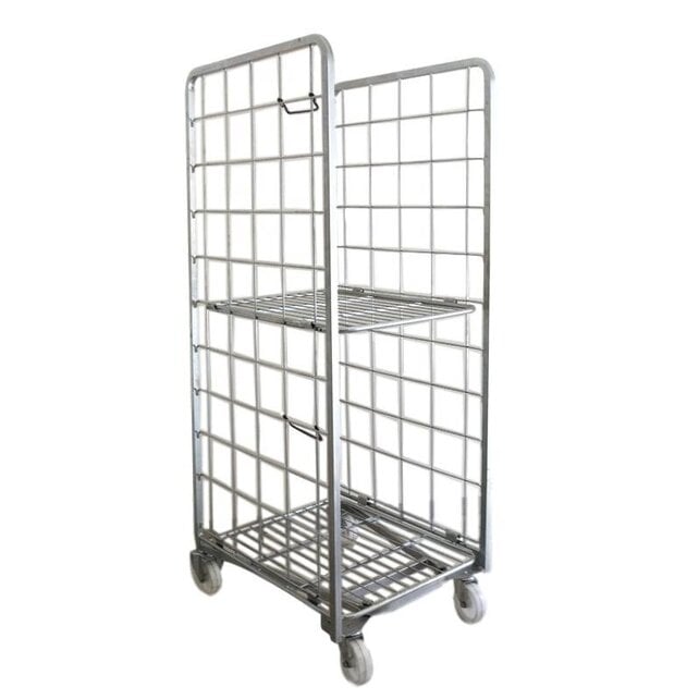 Nestbaar Rolcontainer 2 heks verzinkt