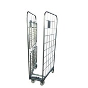 Roll conteneur 2 côtés électro-zingué  emboîtable