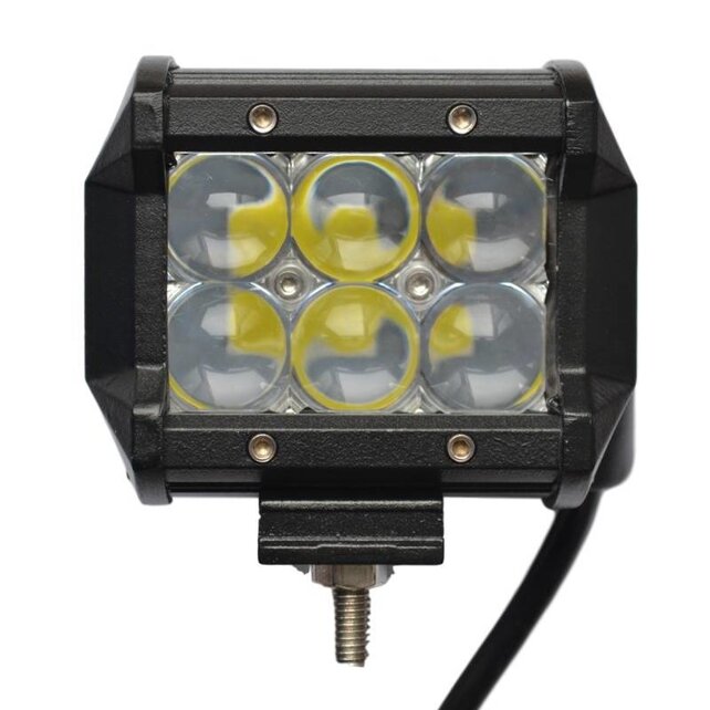 LED Worklamp 18W 5D Floodlight Bar CREE Chip 1260lm 6000K IP68