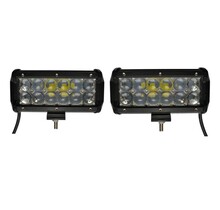 LED 36W set 2 pièces Lampe de travail 5D Bar Beam CREE Chip 4900lm 6000K IP65