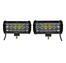 LED Worklamp 36W set of 2 pieces 5D Floodlight Bar CREE Chip 4900lm 6000K IP68