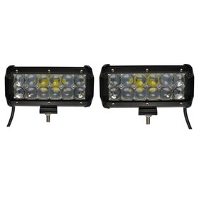 LED Worklamp 36W set of 2 pieces 5D Floodlight Bar CREE Chip 4900lm 6000K IP68