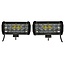 SalesBridges LED 36W set 2 stuks Werklamp 5D Bar Balk CREE Chip 4900lm 6000K IP65