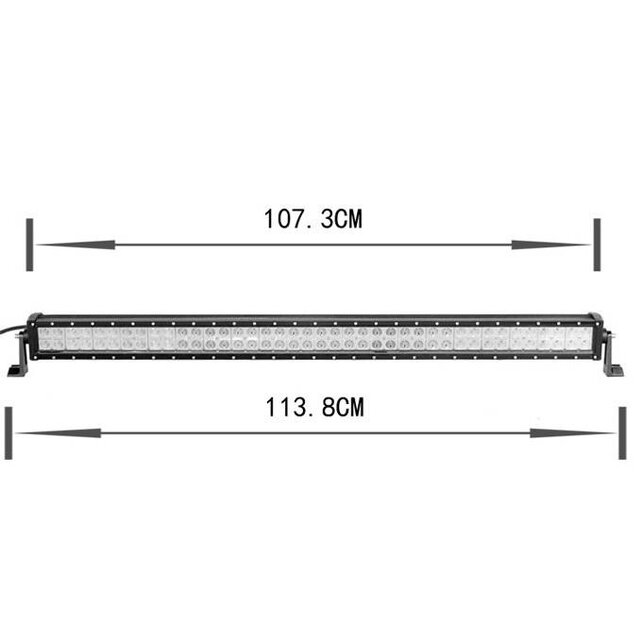 LED 240W Werklamp 5D Bar Balk CREE Chip 28000lm 6000K IP65