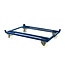 SalesBridges Pallet Dolly 1250kg for Pallets, Containers and Mesh Containers 1200x800 mm